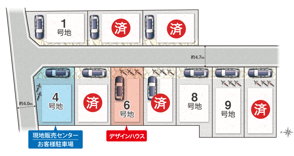 区画図