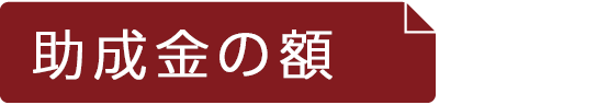 助成金の額